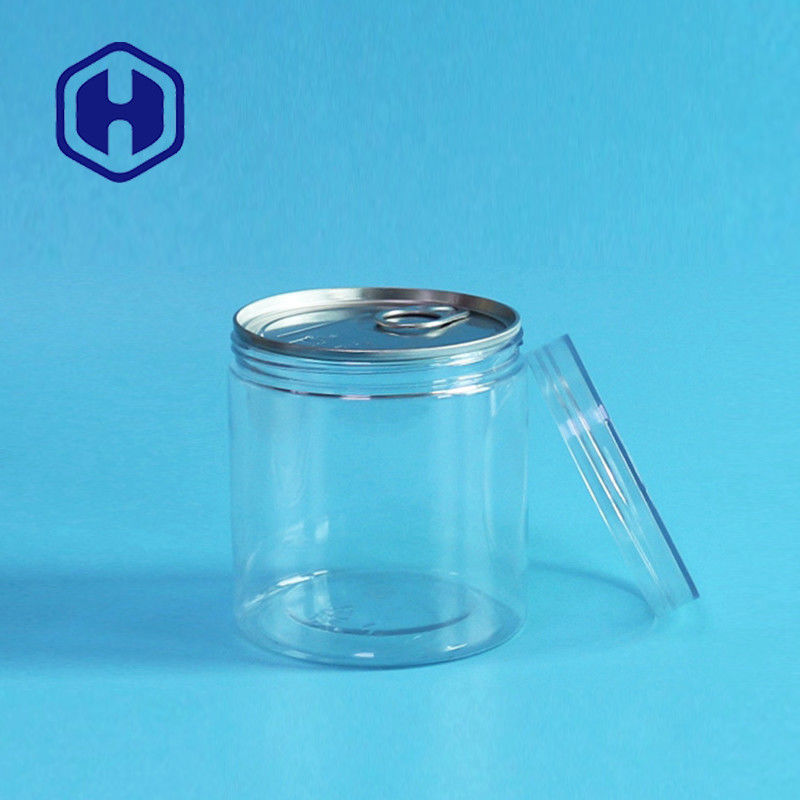 La poder plástica vacía abierta fácil 360ml del alimento para animales seca legumbres de frutas alrededor de la tapa del tornillo hermética