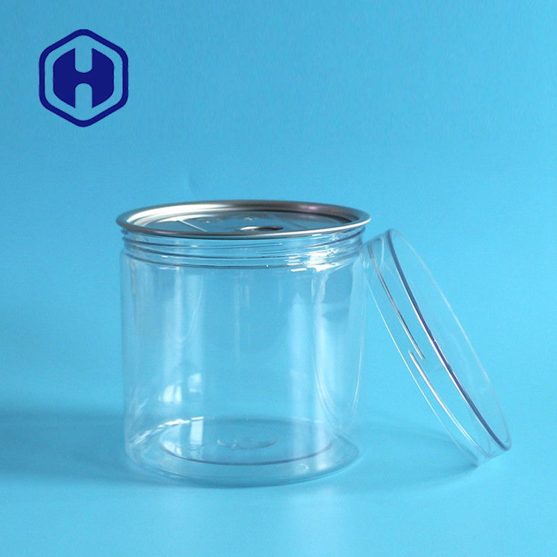 Latas plásticas de la boca 309# 740ml del ANIMAL DOMÉSTICO ancho de la comida enlatada con el tapón de tuerca de aluminio de Eoe