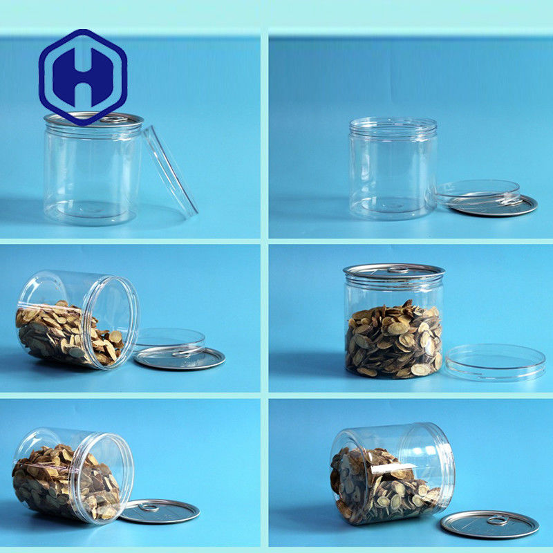 Latas plásticas de la boca 309# 740ml del ANIMAL DOMÉSTICO ancho de la comida enlatada con el tapón de tuerca de aluminio de Eoe