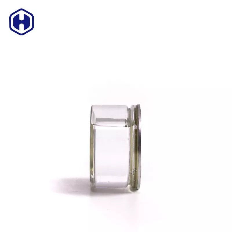 A prueba de fugas transparente Pet fácil de abrir latas de plástico / Pet fácil de abrir latas para salsa
