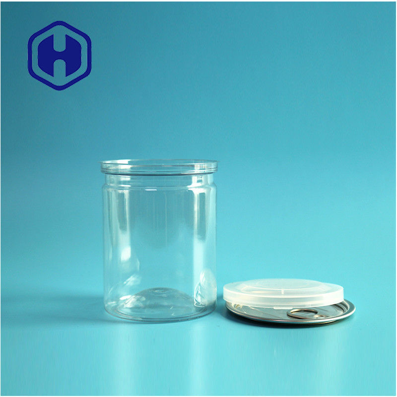 Envases transparentes de PET hermético fácilmente abiertos enlatados de plástico / PET para envases a prueba de fugas