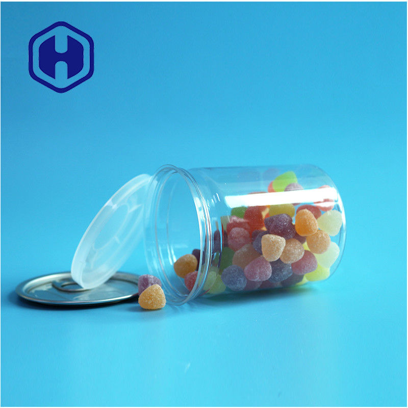 Envases transparentes de PET hermético fácilmente abiertos enlatados de plástico / PET para envases a prueba de fugas