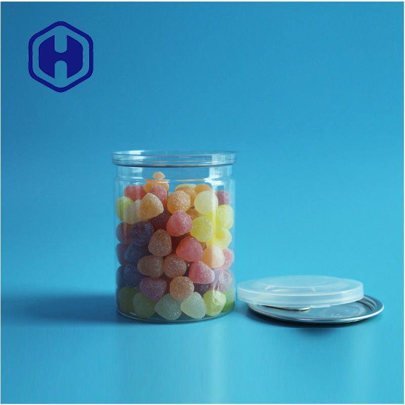Envases transparentes de PET hermético fácilmente abiertos enlatados de plástico / PET para envases a prueba de fugas