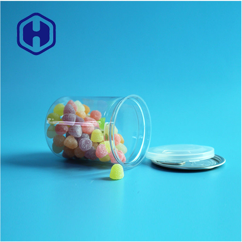 Envases transparentes de PET hermético fácilmente abiertos enlatados de plástico / PET para envases a prueba de fugas
