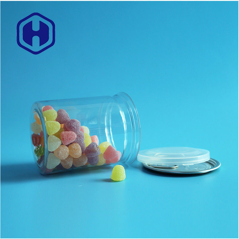 Envases transparentes de PET hermético fácilmente abiertos enlatados de plástico / PET para envases a prueba de fugas