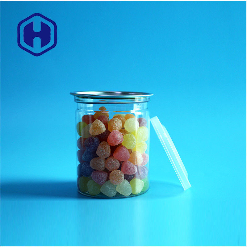 Envases transparentes de PET hermético fácilmente abiertos enlatados de plástico / PET para envases a prueba de fugas