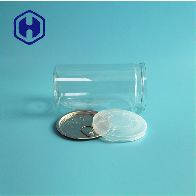 Polvos de comida para gatos y perros secos y saludables en lata de PET de 24 oz con tapa de aluminio hermética