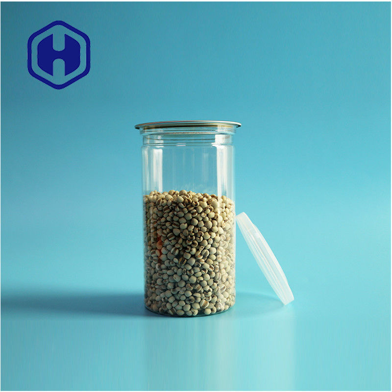 Polvos de comida para gatos y perros secos y saludables en lata de PET de 24 oz con tapa de aluminio hermética