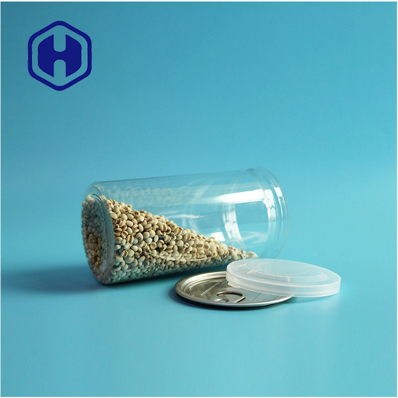 Polvos de comida para gatos y perros secos y saludables en lata de PET de 24 oz con tapa de aluminio hermética