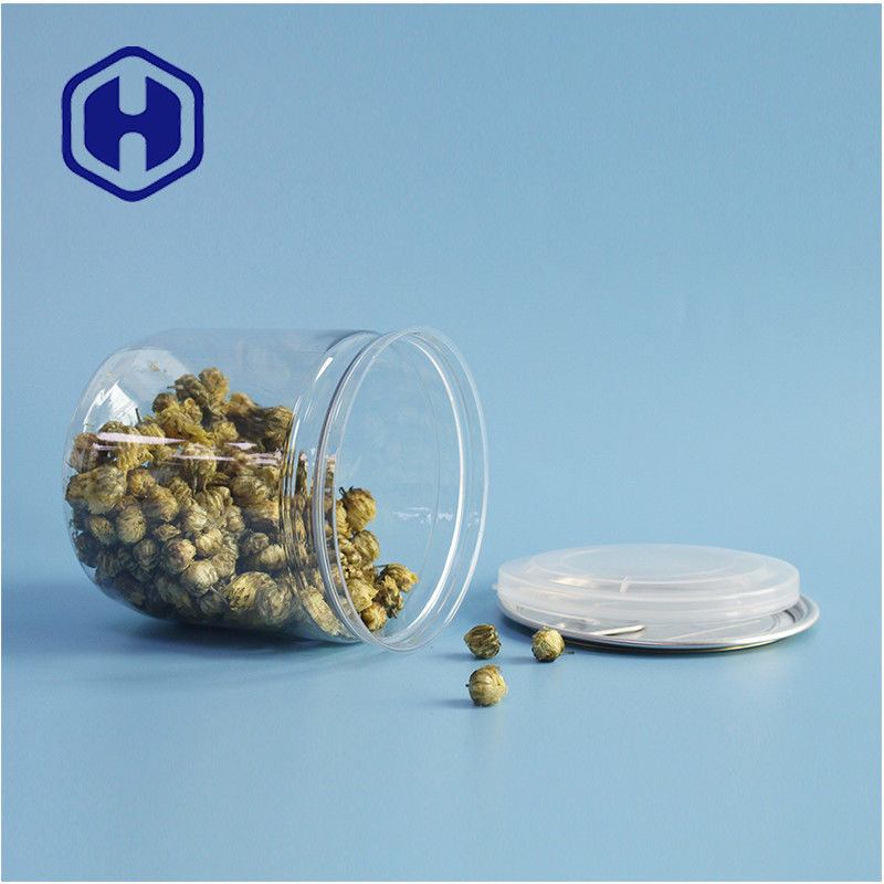 Embalaje de supermercado Envases de galletas de plástico PET herméticos a prueba de fugas con tapas fáciles de abrir