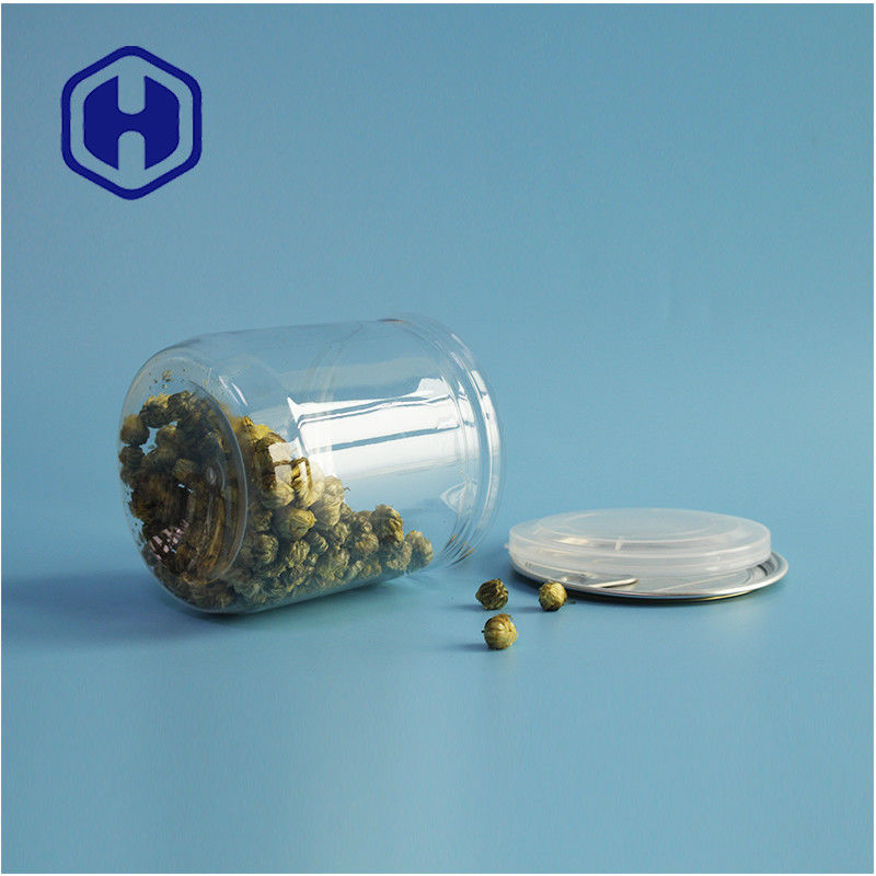 Embalaje de supermercado Envases de galletas de plástico PET herméticos a prueba de fugas con tapas fáciles de abrir