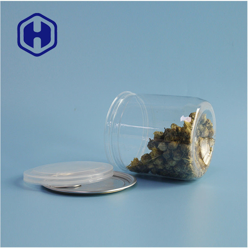 Embalaje de supermercado Envases de galletas de plástico PET herméticos a prueba de fugas con tapas fáciles de abrir