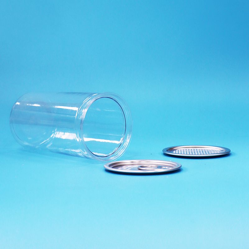 PET transparente de plástico fácil de sellado de embalaje abierto para alimentos dulces bebidas