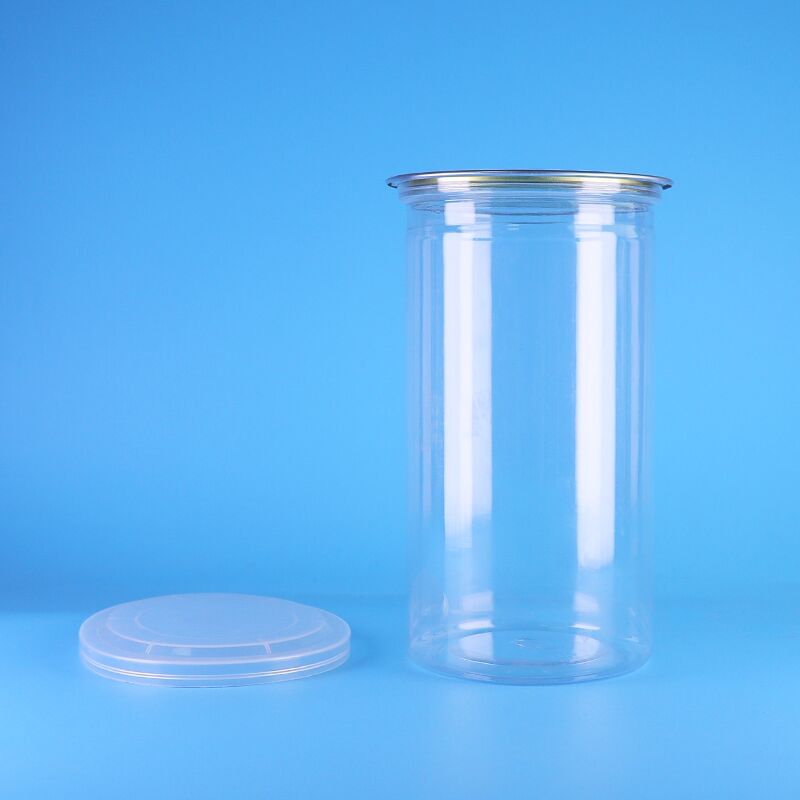 700ml Wide Mouth Leak-proof PET Jar for Baby Food and Popcorn Storage