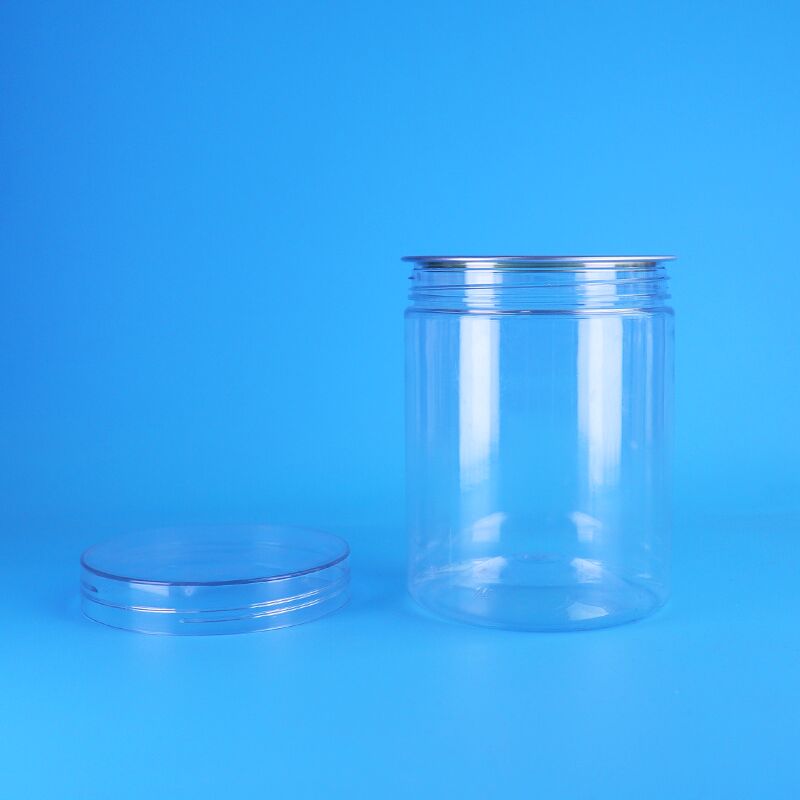 Frasco de plástico PET con diseño personalizado a prueba de fugas y libre de BPA para almacenamiento de alimentos