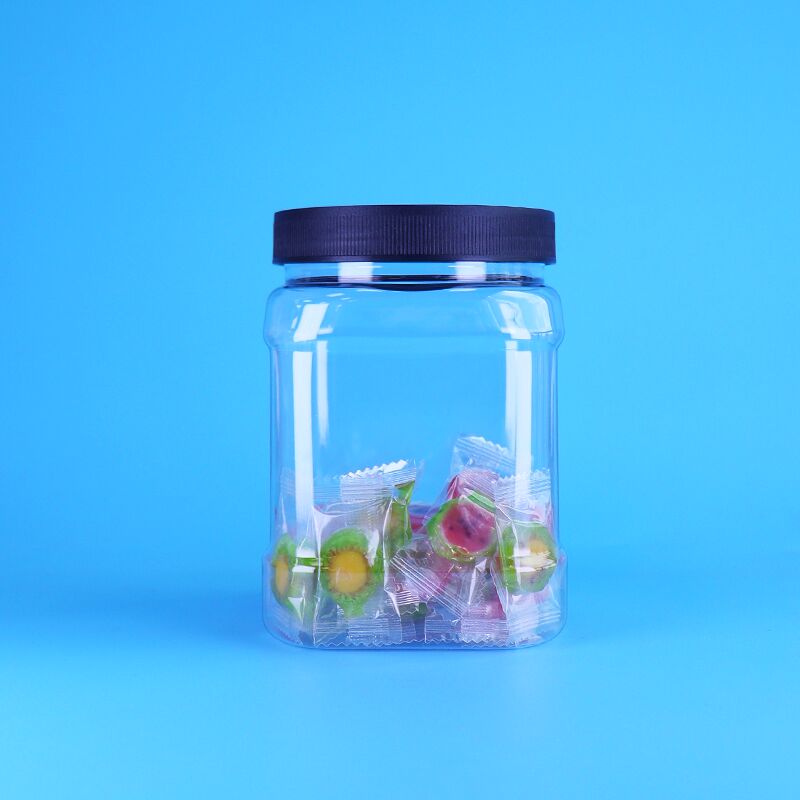 Frasco de PET sin BPA con diseño personalizado a prueba de fugas para almacenamiento de alimentos y envasado de plástico