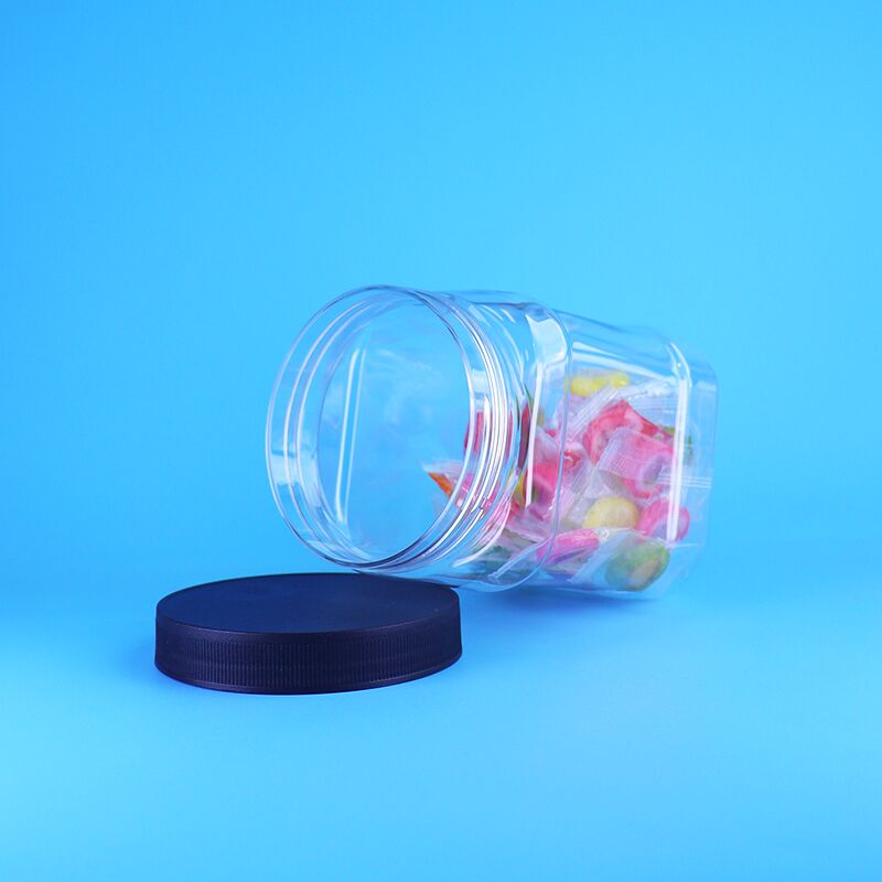 Frasco de PET sin BPA con diseño personalizado a prueba de fugas para almacenamiento de alimentos y envasado de plástico