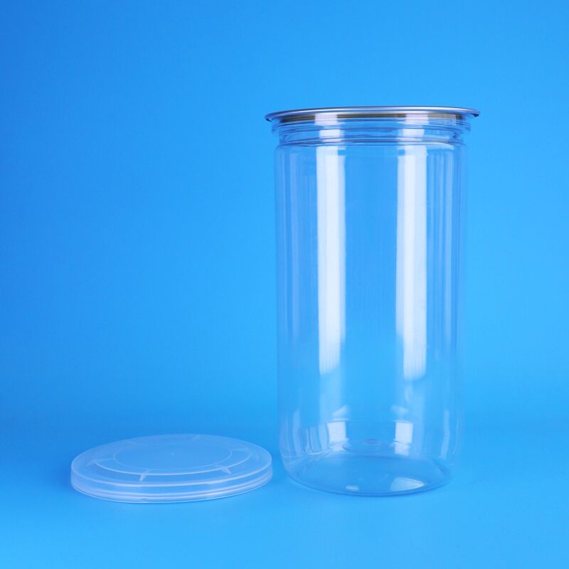 Envases de alimentos transparentes personalizados en PET para frutas secas y refrigerios