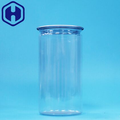 PET transparente de plástico fácil de sellado de embalaje abierto para alimentos dulces bebidas