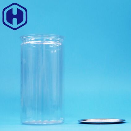 PET transparente de plástico fácil de sellado de embalaje abierto para alimentos dulces bebidas