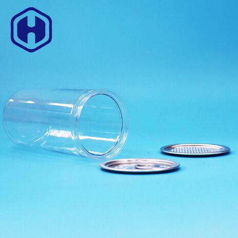 PET transparente de plástico fácil de sellado de embalaje abierto para alimentos dulces bebidas