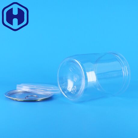 Productos orgánicos de la selva, cacahuetes, alimentos secos, de extremos abiertos y fáciles, tubos de plástico, PET transparente, latas de palomitas de maíz