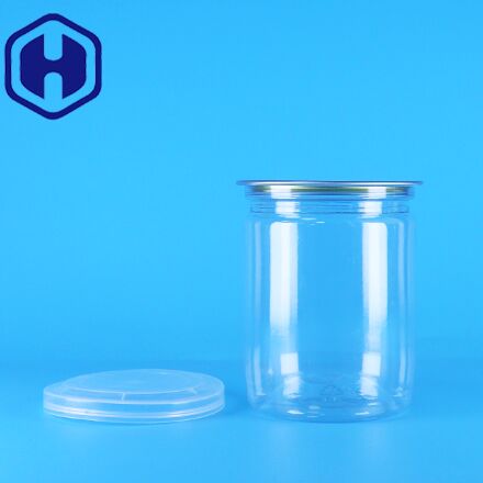Productos orgánicos de la selva, cacahuetes, alimentos secos, de extremos abiertos y fáciles, tubos de plástico, PET transparente, latas de palomitas de maíz