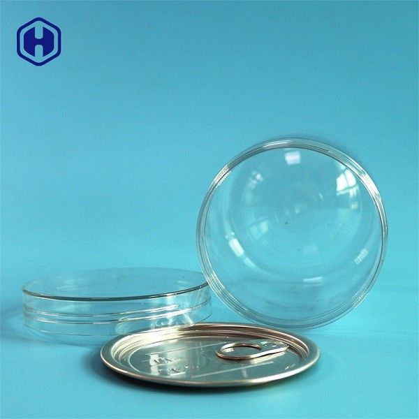 Tipo latas 16OZ 500ML de la tapa del tornillo del plástico transparente con el top del aluminio EOE