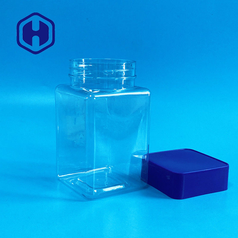 tarro plástico de la prueba del escape 16oz para los palillos secados del queso de la carne de vaca de los pescados de la seda de la carne