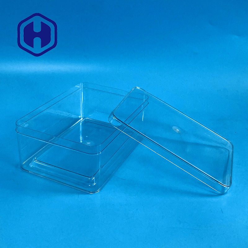 Caja de empaquetado del ANIMAL DOMÉSTICO apilable de los pasteles 560ml del pan fresco para la panadería Bakeshop