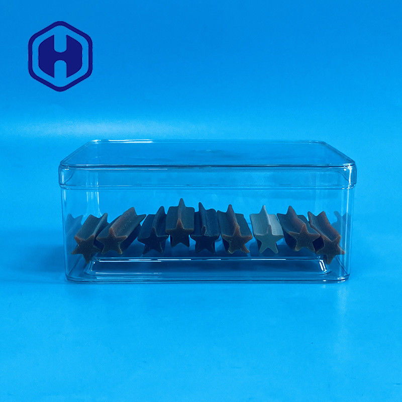 Caja de empaquetado del ANIMAL DOMÉSTICO apilable de los pasteles 560ml del pan fresco para la panadería Bakeshop