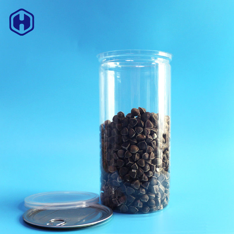 Empaquetado largo de la palomitas de maíz de la tapa de las latas de aluminio alto 1380ml 401# del plástico transparente