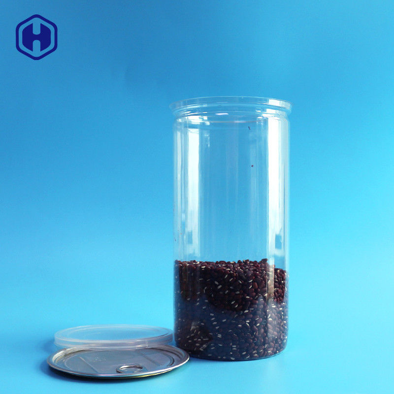 Empaquetado largo de la palomitas de maíz de la tapa de las latas de aluminio alto 1380ml 401# del plástico transparente