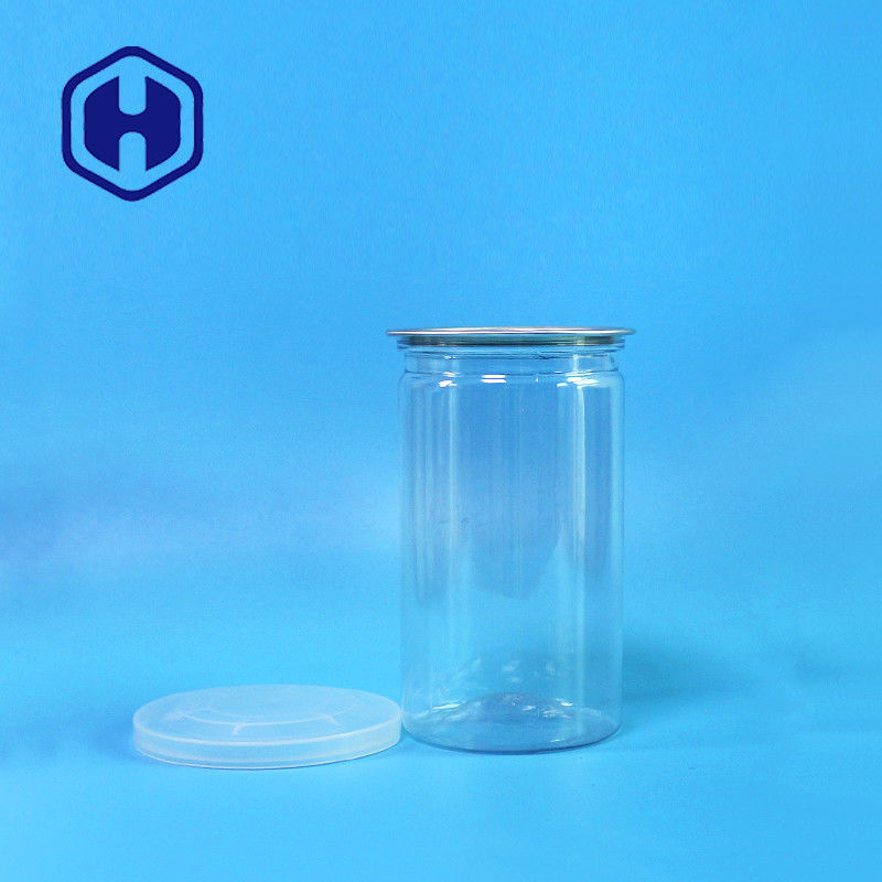 Embalaje seco libre sano recto de los condimentos de las frutas de las latas 211# 12oz 360ml del plástico transparente de Bpa