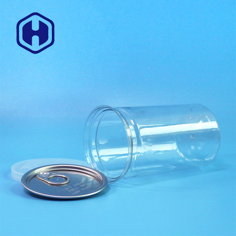 Embalaje seco libre sano recto de los condimentos de las frutas de las latas 211# 12oz 360ml del plástico transparente de Bpa