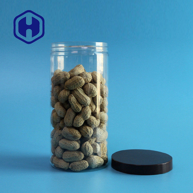 el tarro plástico de la prueba del escape 750ml derecho echó a un lado boca ancha de empaquetado del ANIMAL DOMÉSTICO de la bobina larga clara del alambre