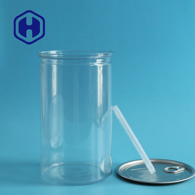 1130ml 401 envases de empaquetado de la ronda EOE de las palomitas plásticas transparentes largas de las tinas