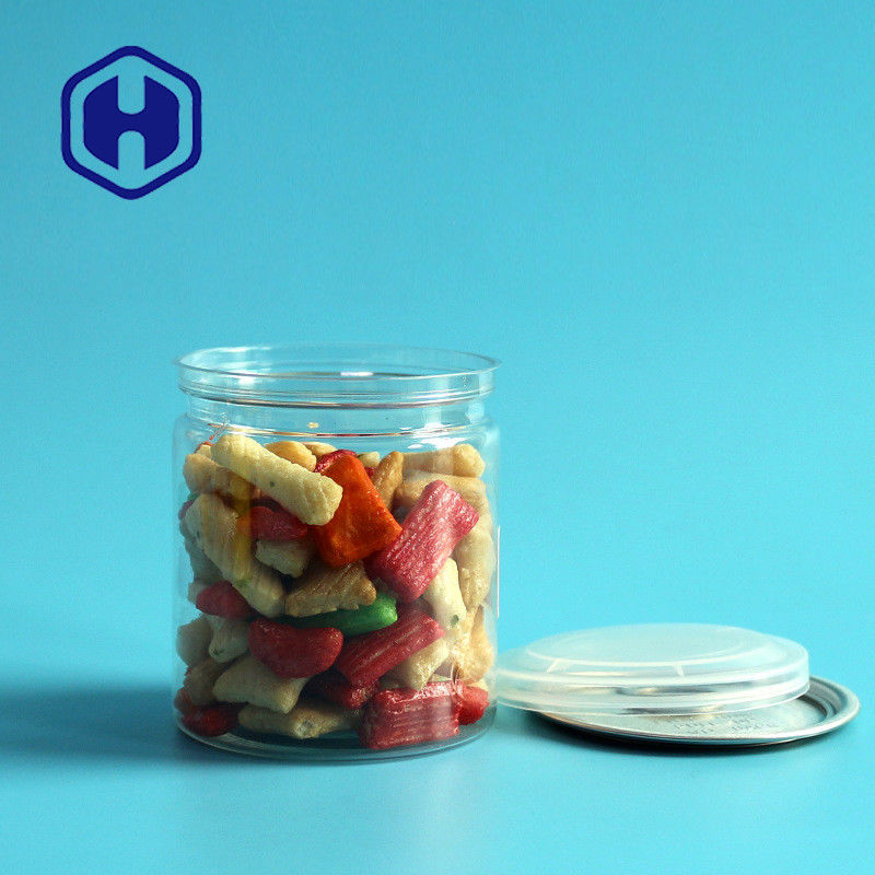 empaquetado secado brillante de la cecina del cerdo de las latas del plástico transparente 250ml 211 8.5oz