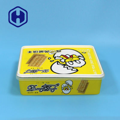 Envases de plástico del cuadrado 2600ml PP IML que empaquetan Bpa libre