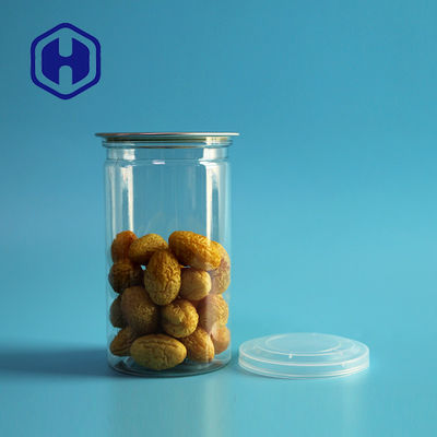 360 ml 12 oz frutas secas especias hermética a prueba de fugas latas de plástico con tapa fácil de abrir