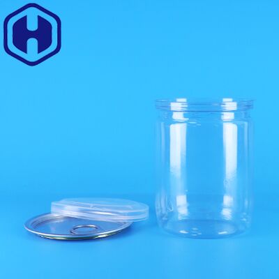 Productos orgánicos de la selva, cacahuetes, alimentos secos, de extremos abiertos y fáciles, tubos de plástico, PET transparente, latas de palomitas de maíz
