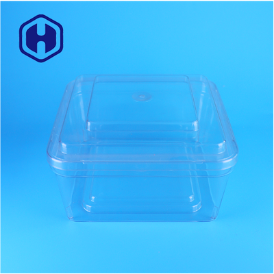 Caja de plástico PET de grado alimenticio para ensalada pastel fruta fresca embalaje de postres OEM ODM proveedor personalizado