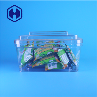 Caja de envasado de alimentos para mascotas transparente para galletas y galletas de mantequilla Fábrica de envases de plástico OEM